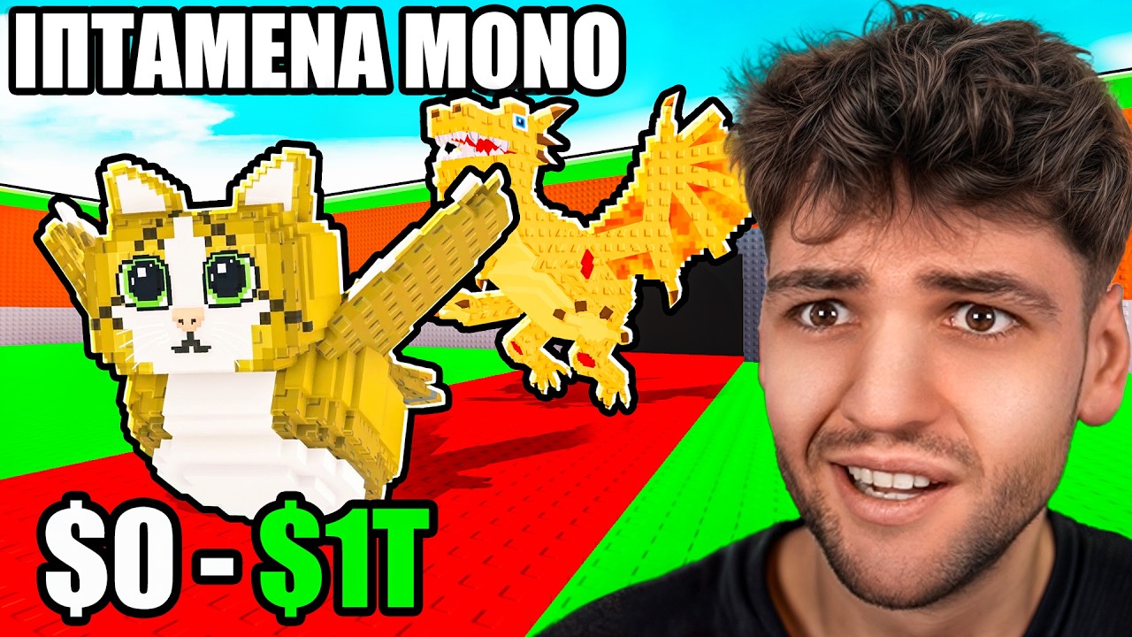 $0 ΣΕ $1T MONO ΜΕ ΙΠΤΑΜΕΝΑ BRAINROT ΣΤΟ STEAL A BRAINROT ROBLOX