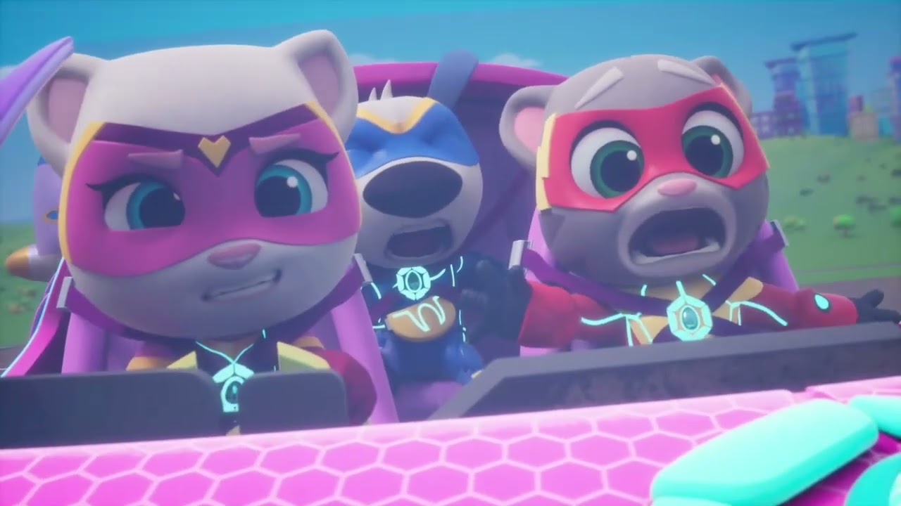 Tom's Screeching Collection【talking tom heroes suddenly super】