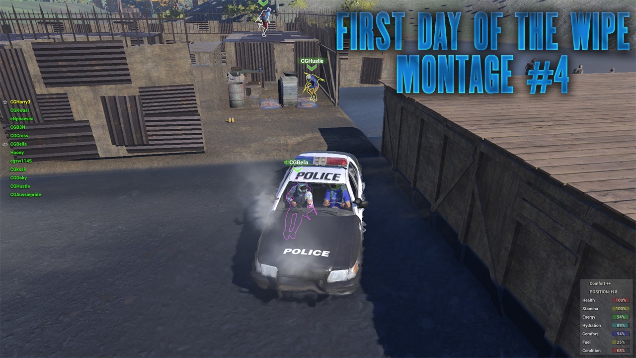 H1Z1 JS:  First days of wipe - Montage #4 - EL clan takes L