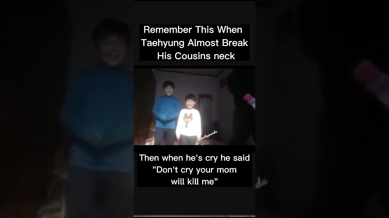 Remember This When aehyung Almost Break His Cousins neck😭🤣