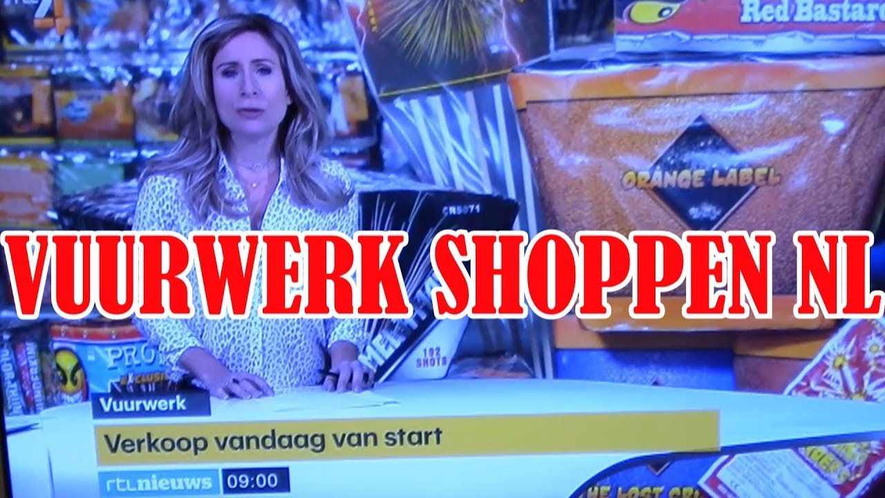 Vuurwerkshoppen in Nederland mooie oude sfeerbeelden