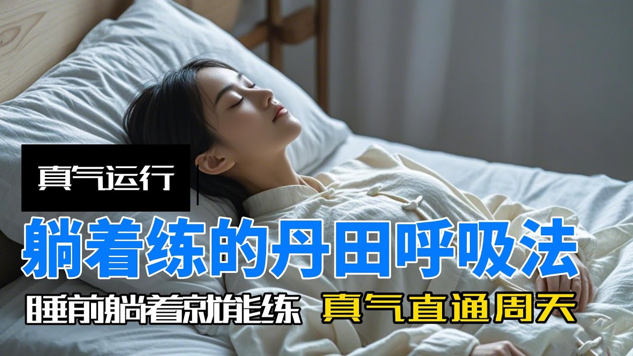 躺着练的丹田呼吸法
