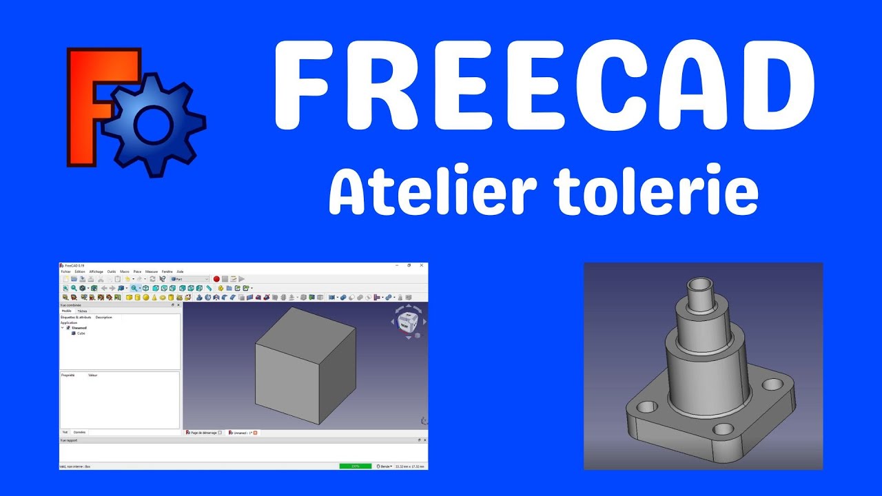 Freecad atelier tolerie