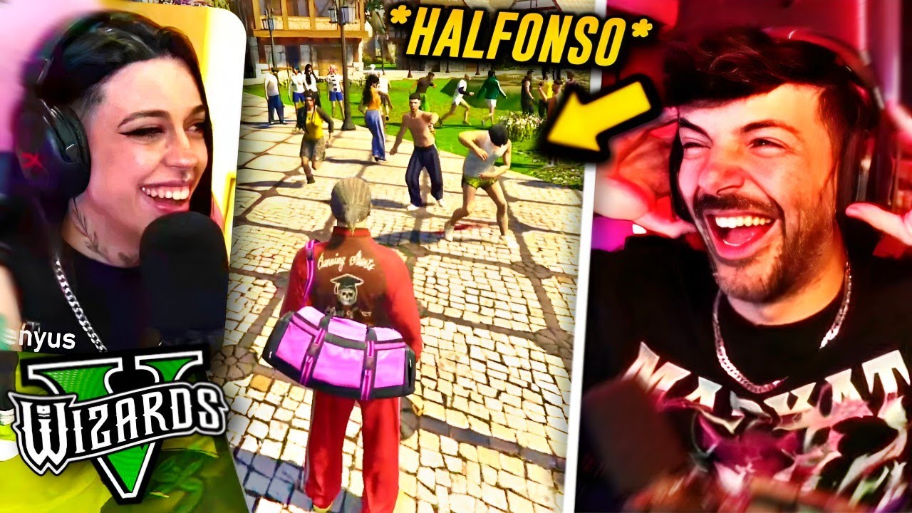 HALFONSO (NEXXUZ) se HACE 5 KILLS en CLASES de EDUCACIÓN FÍSICA en frente de la PROFESORA (ENYUS) 😆