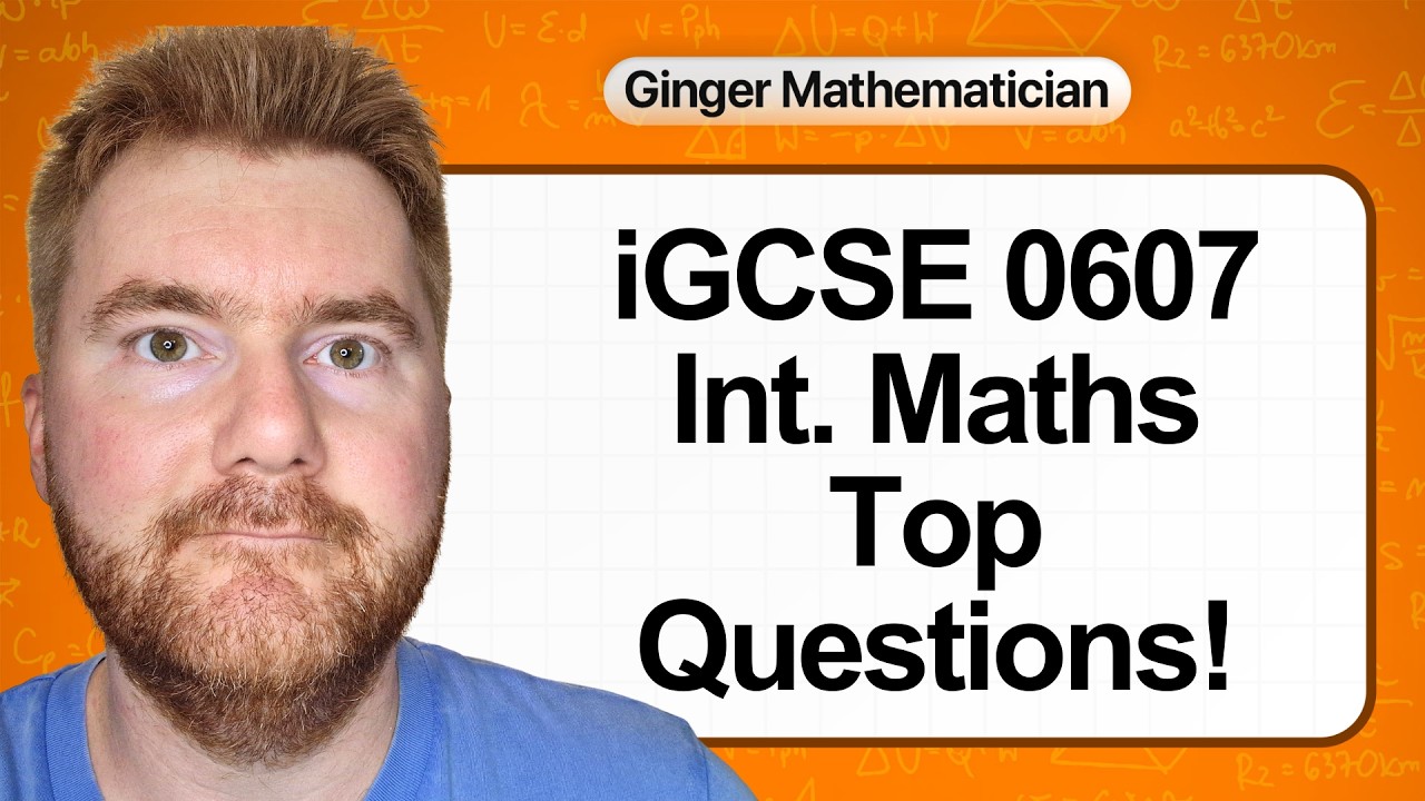 IGCSE 0607 Международная математика: 3 сложных вопроса, на которые вы ОБЯЗАТЕЛЬНО должны знать.