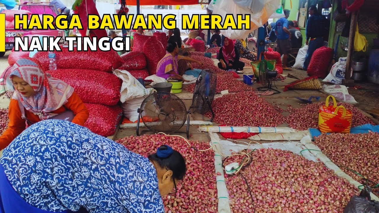 Bawang Merah Dari Padang Masuk Medan Tempur Pasar Sukomoro