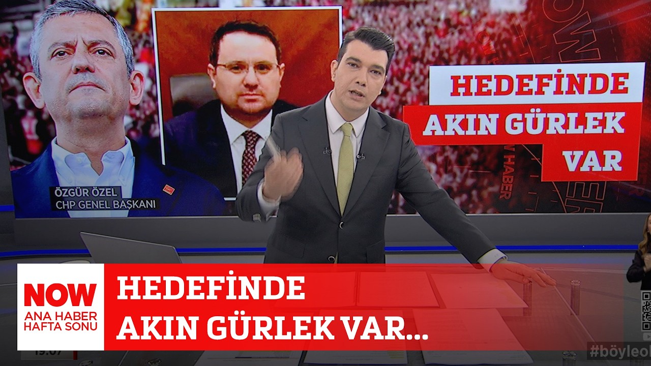 Hedefinde Akın Gürlek var... 21 Şubat 2026 Ozan Gündoğdu ile NOW Ana Haber Hafta Sonu