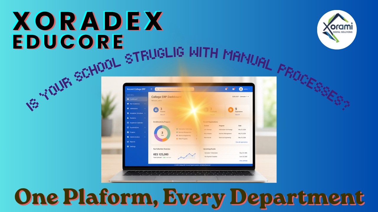 The Story Behind XoraDex EduCore | One Platform. Every Department