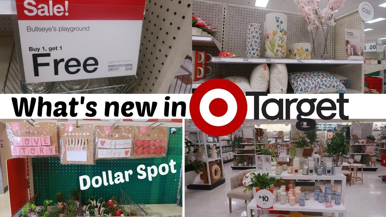 TARGET SHOPPING/NEW @ DOLLAR SPOT/THRESHOLD & OPAL HOUSE