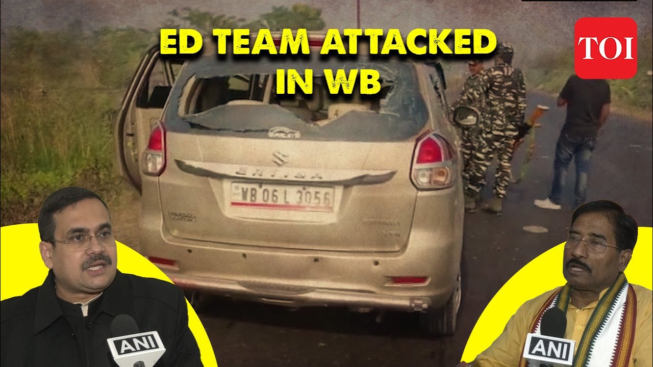 Locals attack ED team in 24 North Parganas; BJP said &lsquo;democracy failing&rsquo; in West Bengal