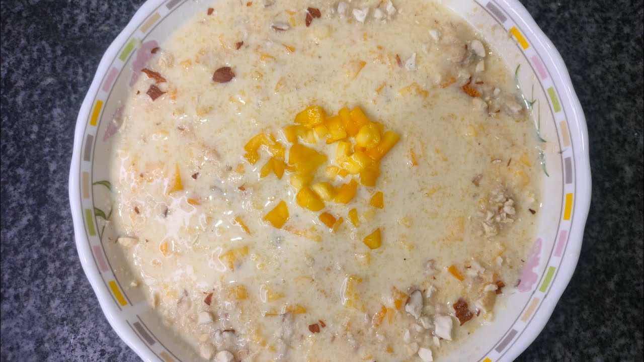 Thandi Thandi Mango Rabdi  / Easy Summer Special Recipe