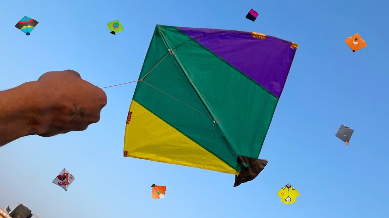 Teen colour wali Patang 😱 | 2026 kite Flying | new vlog 💥