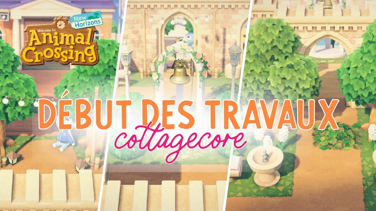 On démarre les travaux sur mon nouveau thème ! Animal Crossing New Horizon
