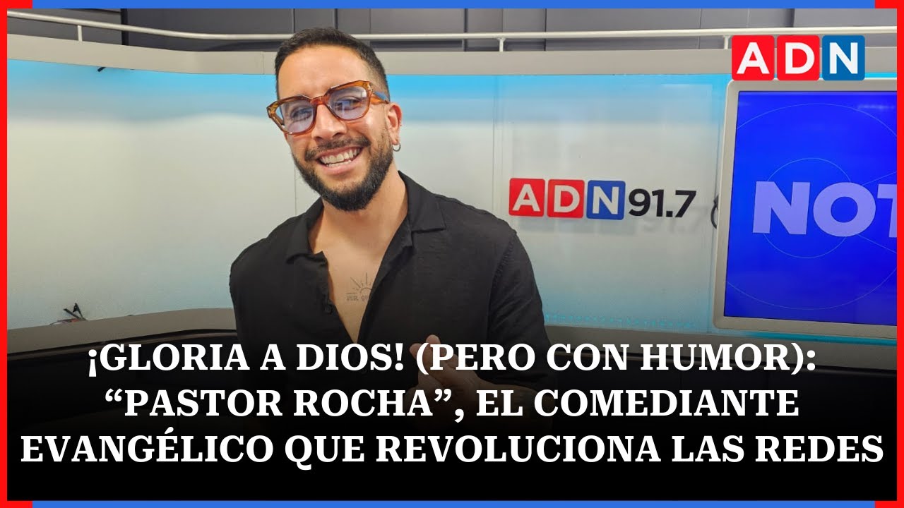 ¡Gloria a Dios! (pero con humor): “Pastor Rocha”, el comediante evangélico que revoluciona las redes