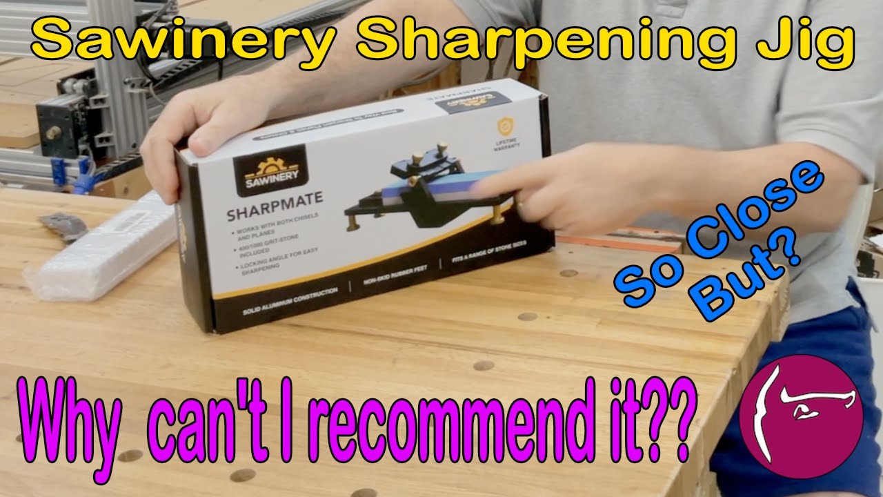 Sawinery Sharpmate  Sharping jig unboxing and Review