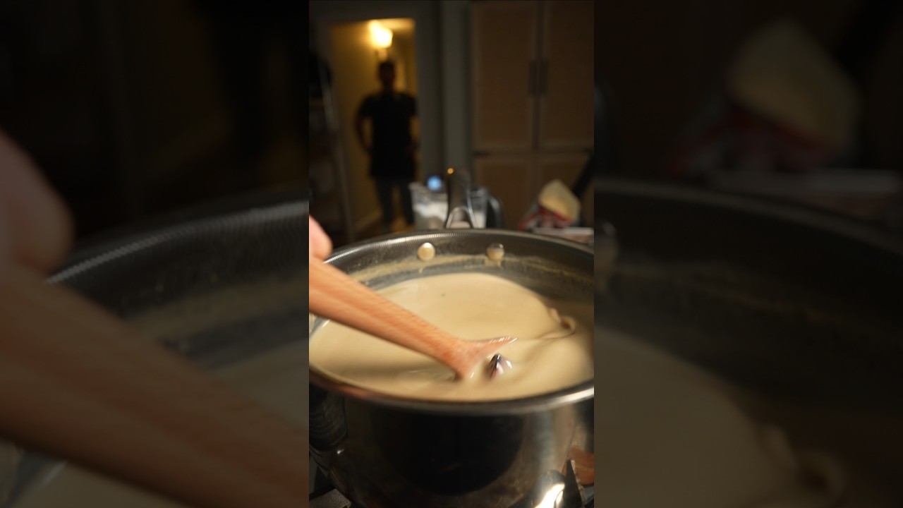Mijo, have a drink before heading out. #atole #drinks