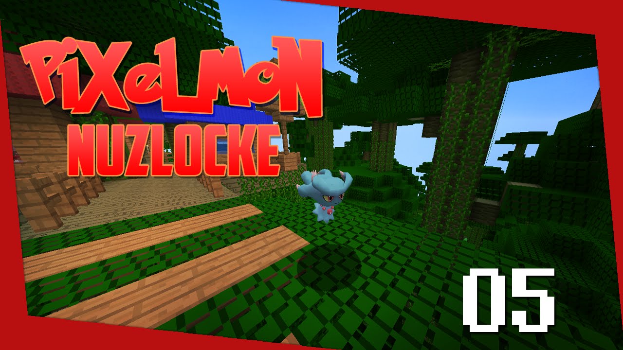 Minecraft: Pixelmon Nuzlocke - Episode 5 - THIRD BADGE! (Pixelmon 4.2.7)
