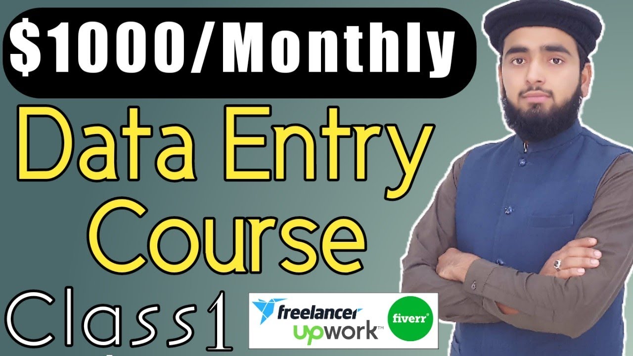 Earn $1000 Per Month With Data Entry Work || Data Entry Complete Course 2020 | What Is Data Entry?