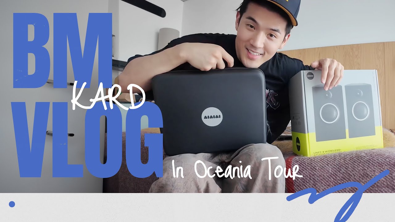 KARD WORLD TOUR 〈Playground〉 in OCEANIA | BM VLOG