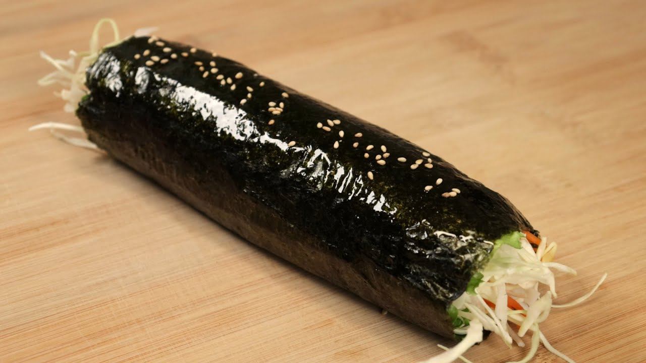 밥대신 양배추로 이렇게 만들어 김에 말아보세요! 아삭하고 속이 편한 한끼가 완성됩니다👍