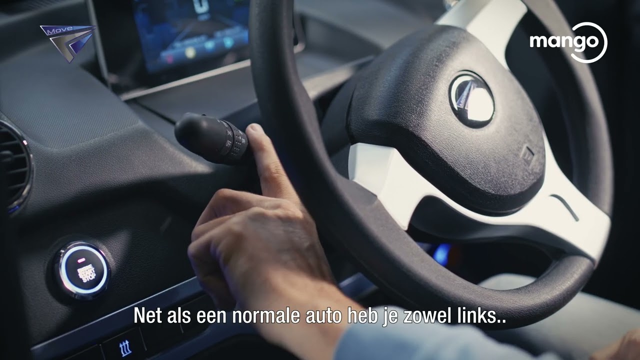 Move E4 | Overdekte scootmobiel - geen rijbewijs nodig! | Mango Mobility