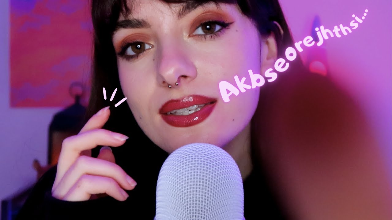 ASMR FR | INAUDIBLE et TRACING de mots ALÉATOIRES sur ton visage 🫵🤯
