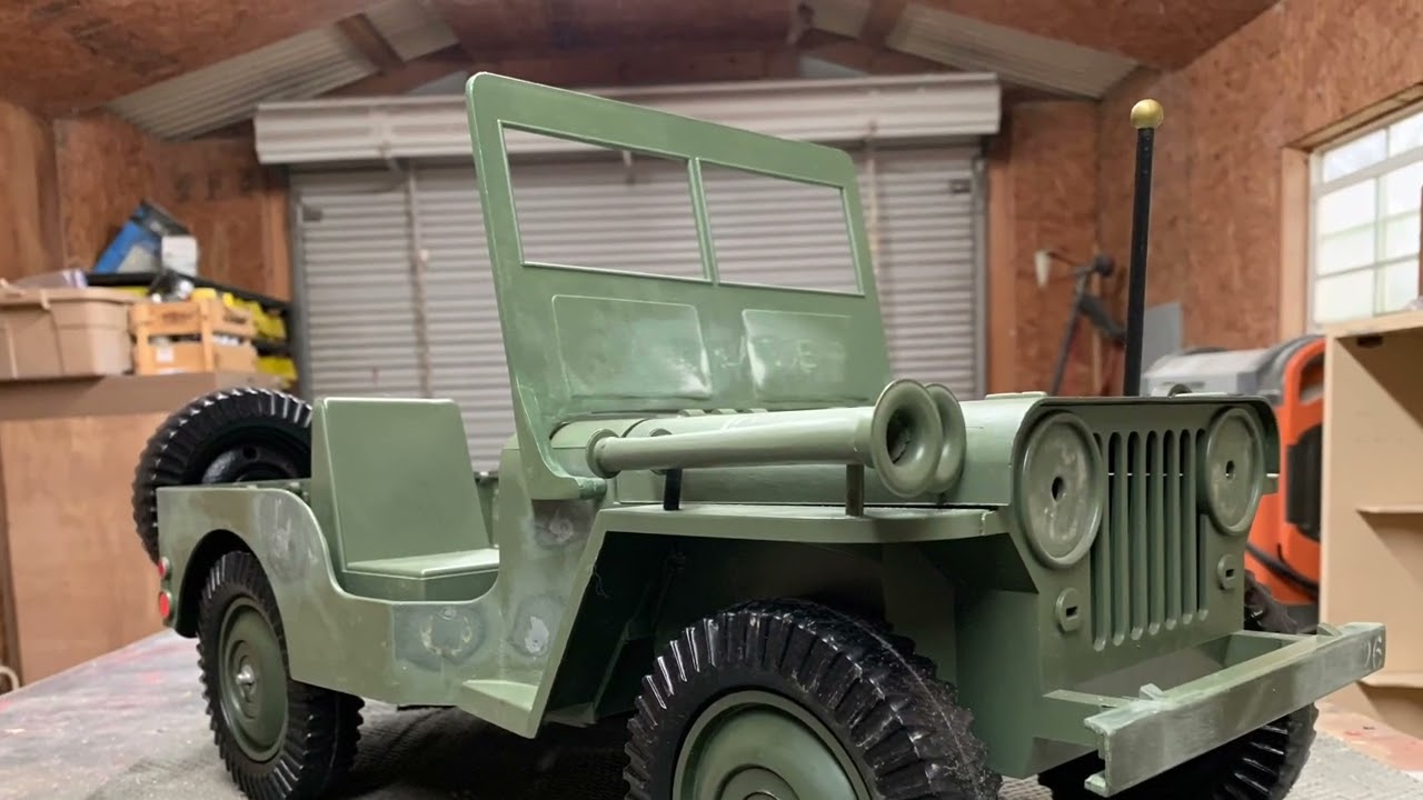 1/6 Scale Jeep “Husky”  GI joe Jeep 7000 Upgrade Part 1