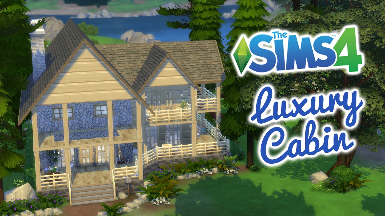 The Sims 4 Speed Build — Luxury Cabin