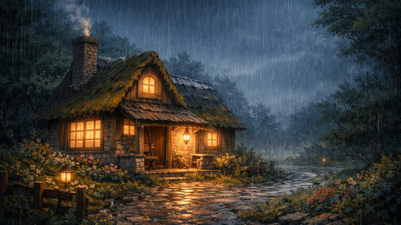 Peaceful rain sounds 