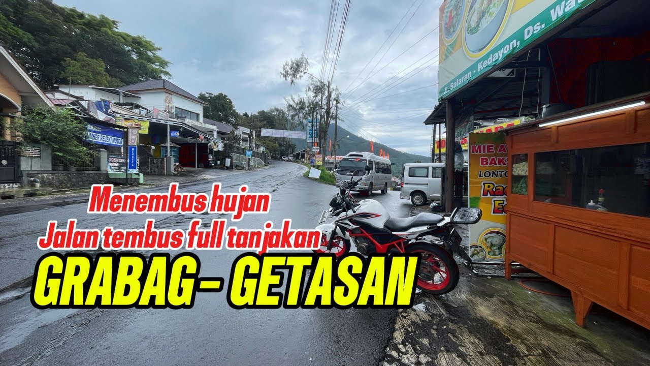 GRABAG - GETASAN SALATIGA | Lewati jalan lintas yang keren dan indah