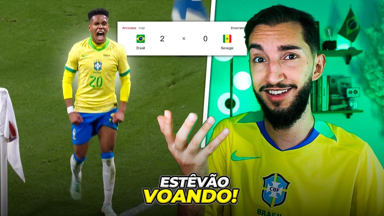 Brasil 2 x 0 Senegal - SELEÇÃO BRASILEIRA ESTÁ PRONTA PRA COPA?🇧🇷