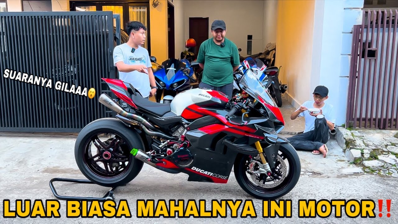 WOW‼️REVIEW MOTOR SEHARGA 3 MILYAR DUCATI V4R