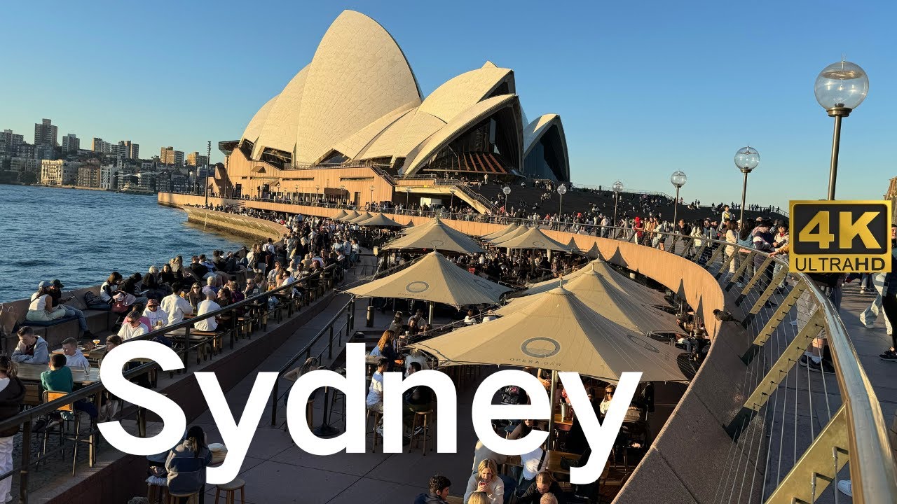 Sydney Walk, Sydney Opera House｜4KHDR