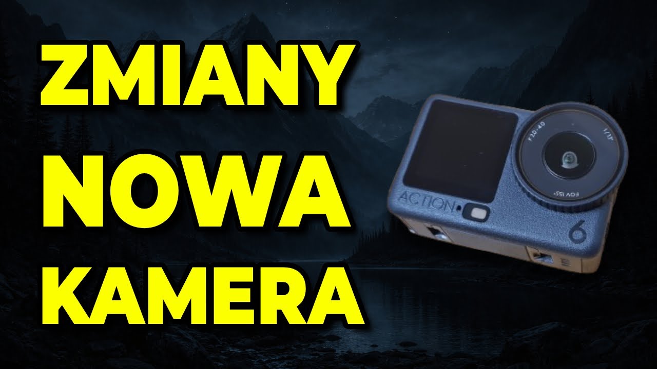 Nowości na kanale na rok 2026 i nowa kamera DJI OSMO ACTION 6!