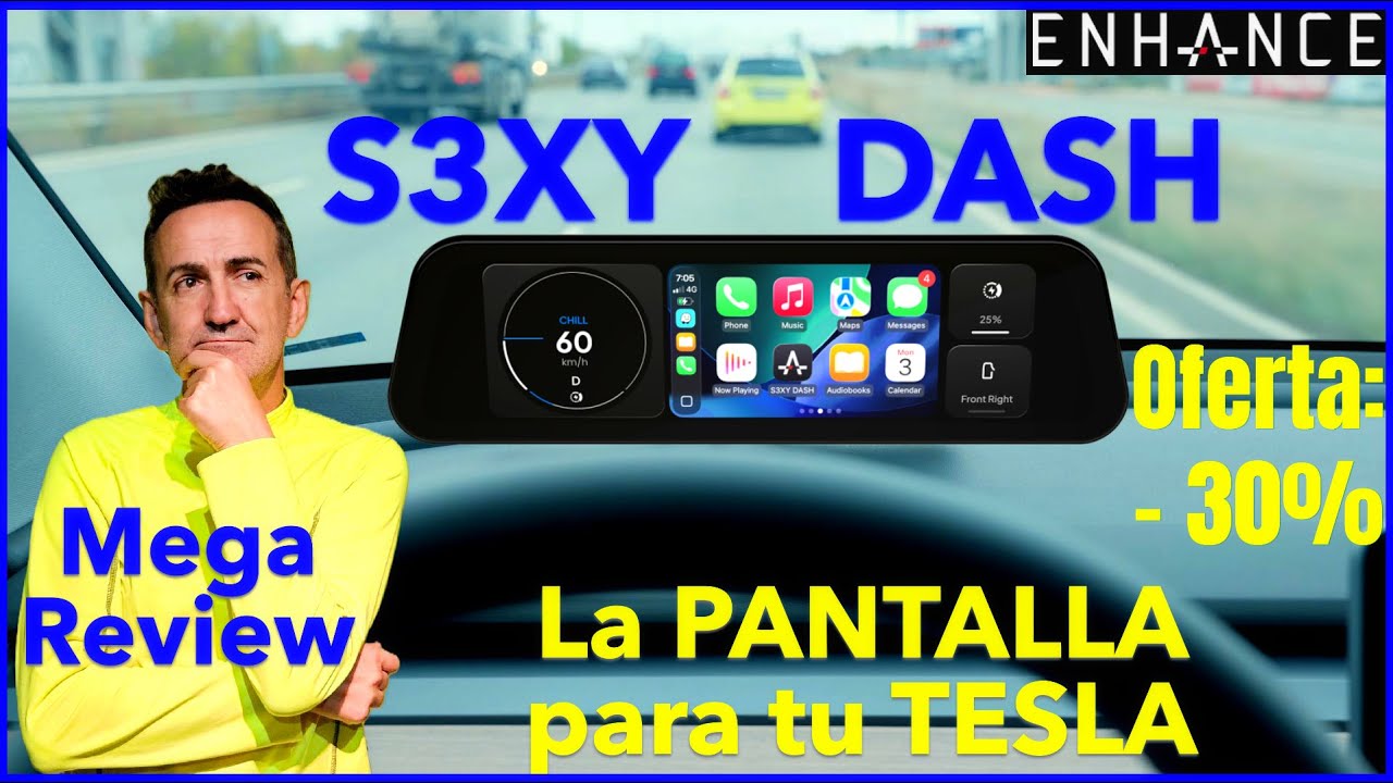 S3XY DASH - Mega Review de la pantalla de ENHAUTO para TESLA - Lo que NADIE te ha contado.