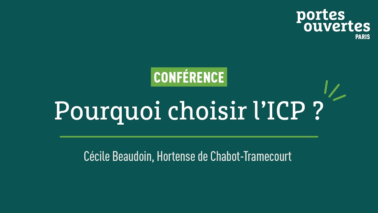 Pourquoi choisir l'ICP ?