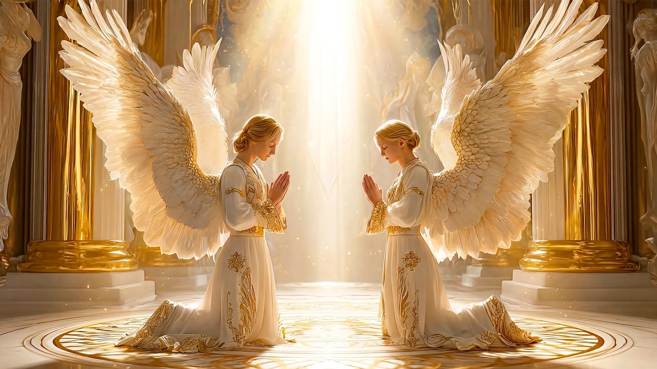 A Celestial Offering: A Silent Prayer That Echoes Through Eternity in the Divine Palaces of Heaven