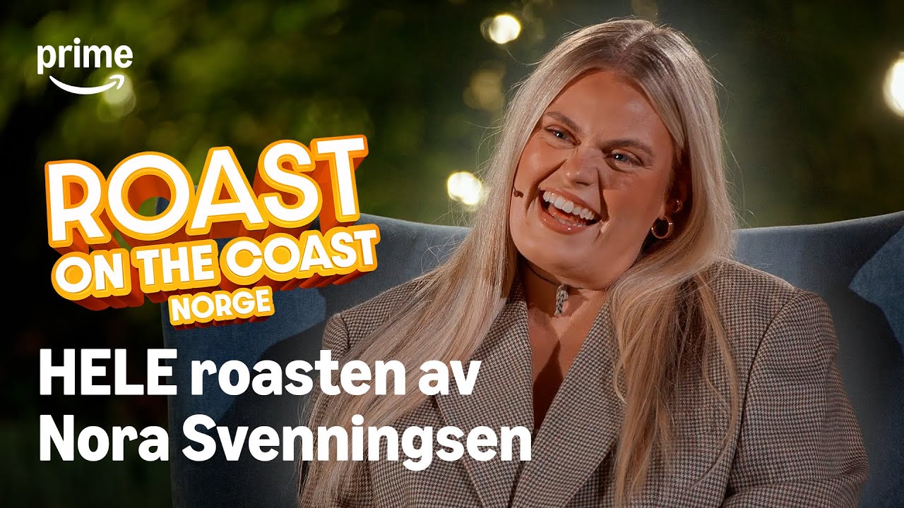 HELE Roasten av Nora Svenningsen | Roast on the Coast | Prime Video Norge