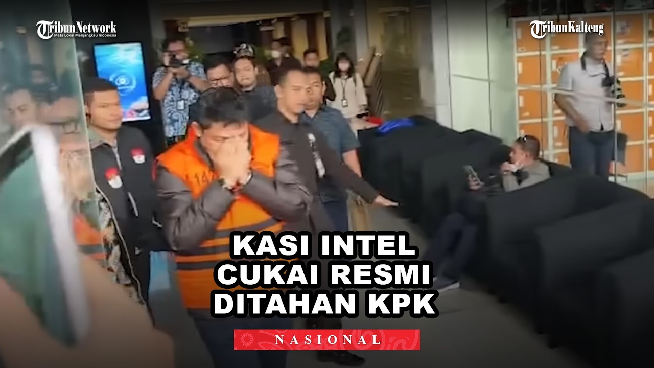 Bungkam dan Tutupi Wajah, Kasi Intel Cukai Budiman Bayu Prasojo Resmi Ditahan KPK