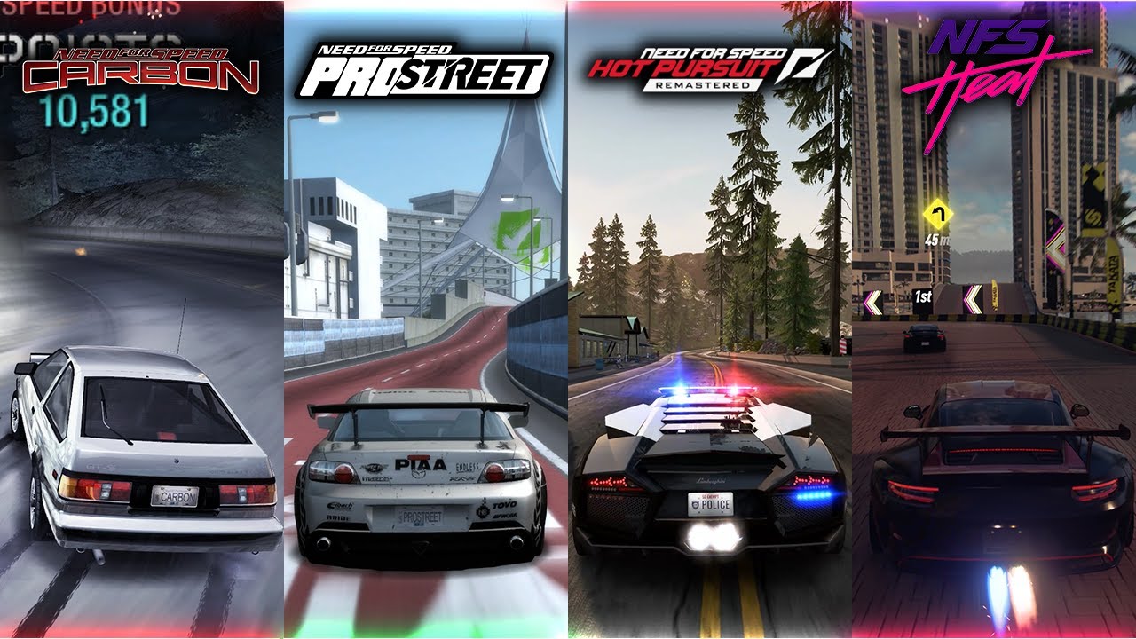 SHORTEST TRACKS In NFS Games