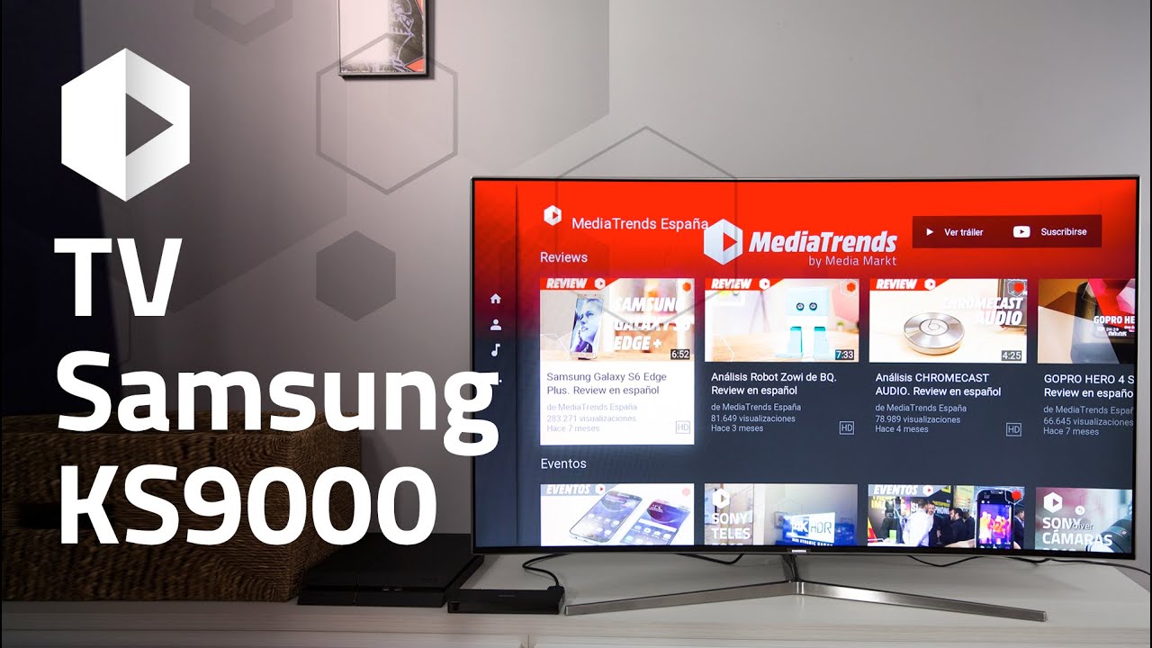 Análisis televisor Samsung KS9000. Review en español