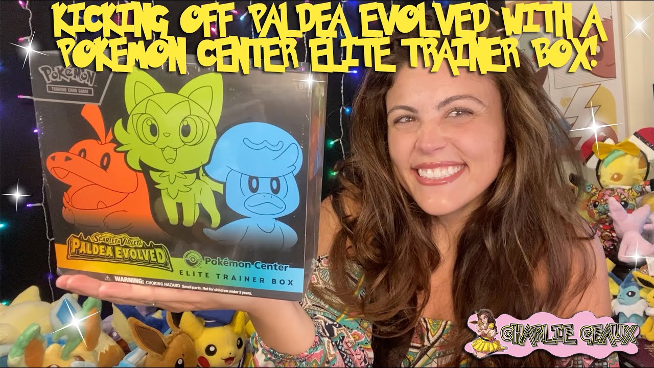 KICKING OFF THE FIRST EXPANSION OF SCARLET & VIOLET WITH A PALDEA EVOLVED ELITE TRAINER BOX!