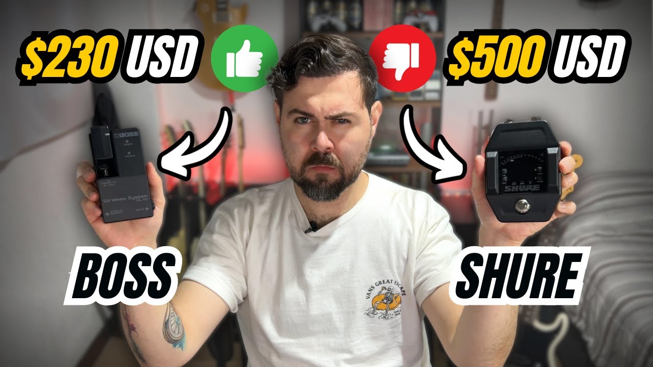 El MEJOR INALÁMBRICO por su PRECIO? Shure GLXD16+ vs BOSS WL-50
