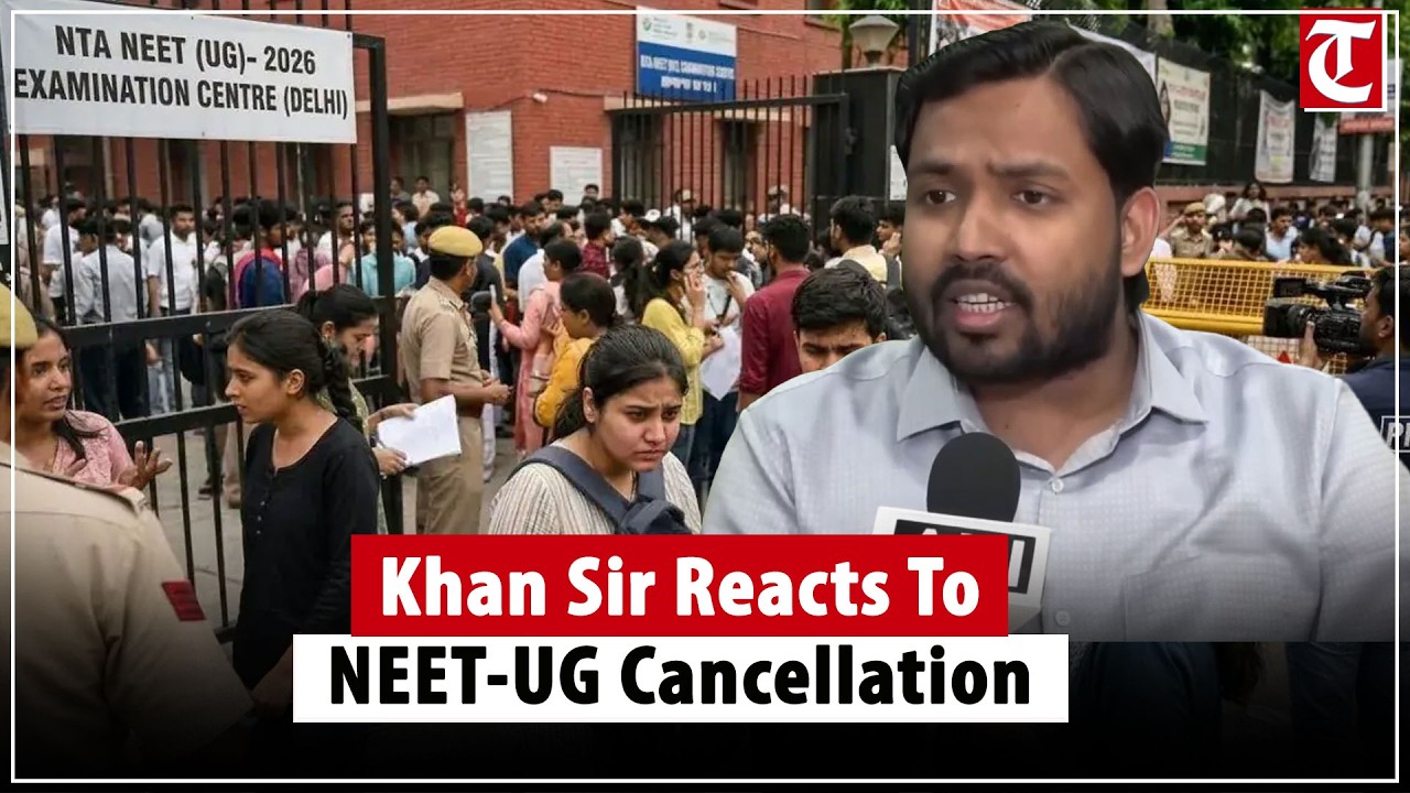 Khan Sir Reacts To NEET-UG Cancellation | Strong Statement On NTA Decision Goes Viral