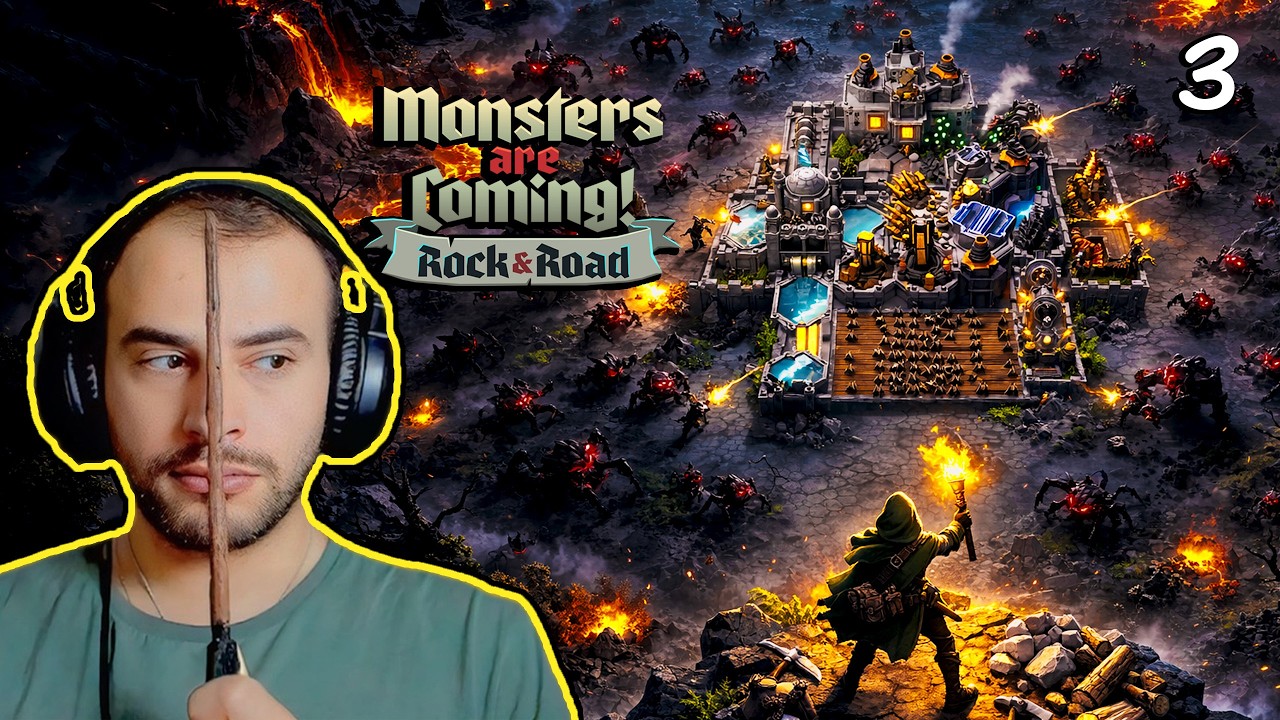 ZORU AÇTIK ŞUANA KADAR KOLAYDI! | MONSTERS ARE COMİNG ROCK AND ROAD! Bölüm 3