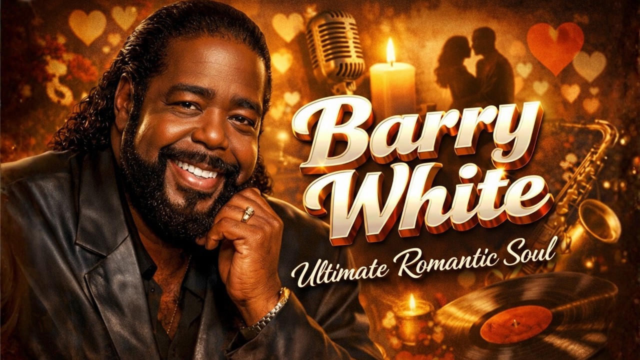 Ultimate Romantic Soul 💖 Barry White Deep Voice Hits & Timeless Love Classics🎵