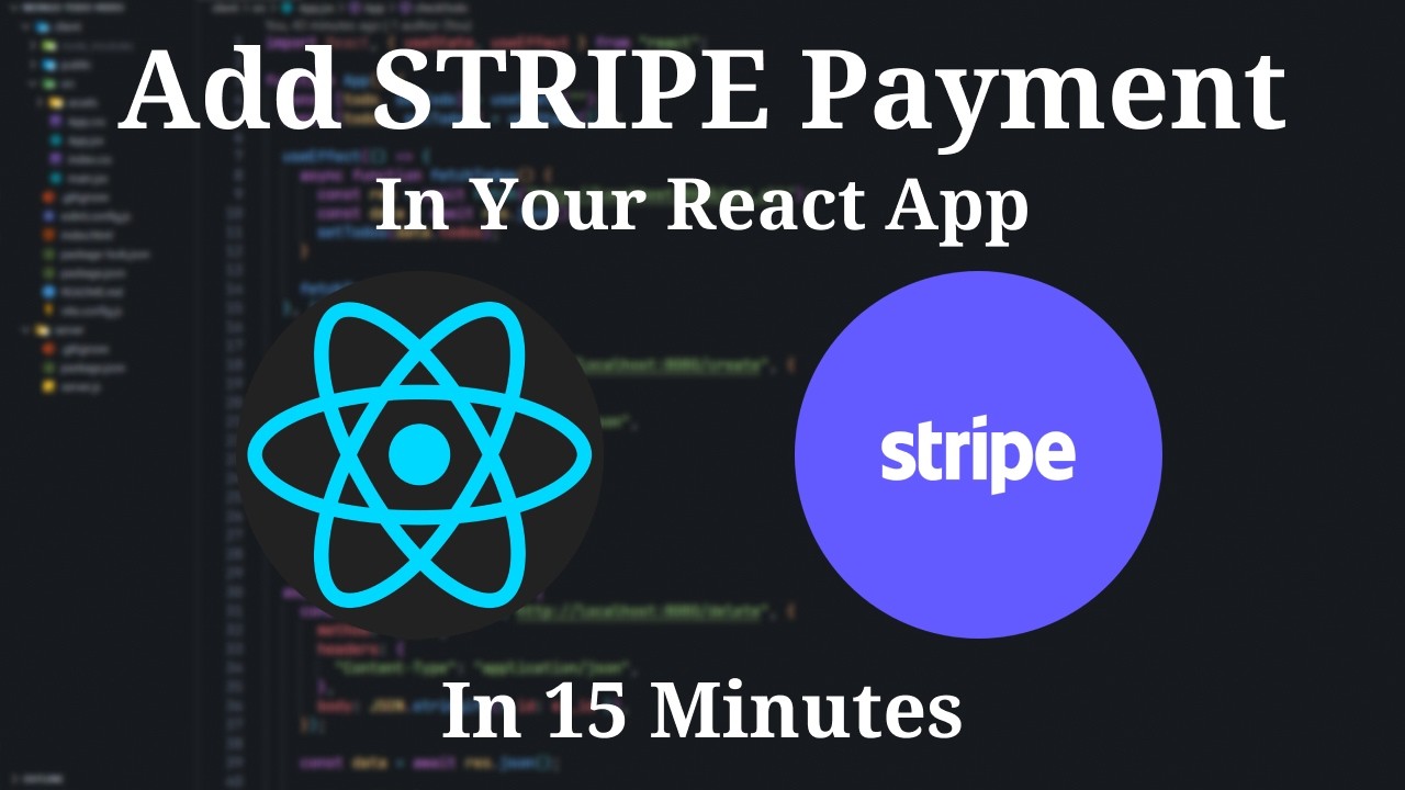 Интегрируйте Stripe в свое приложение за 16 минут | React + Stripe Payment