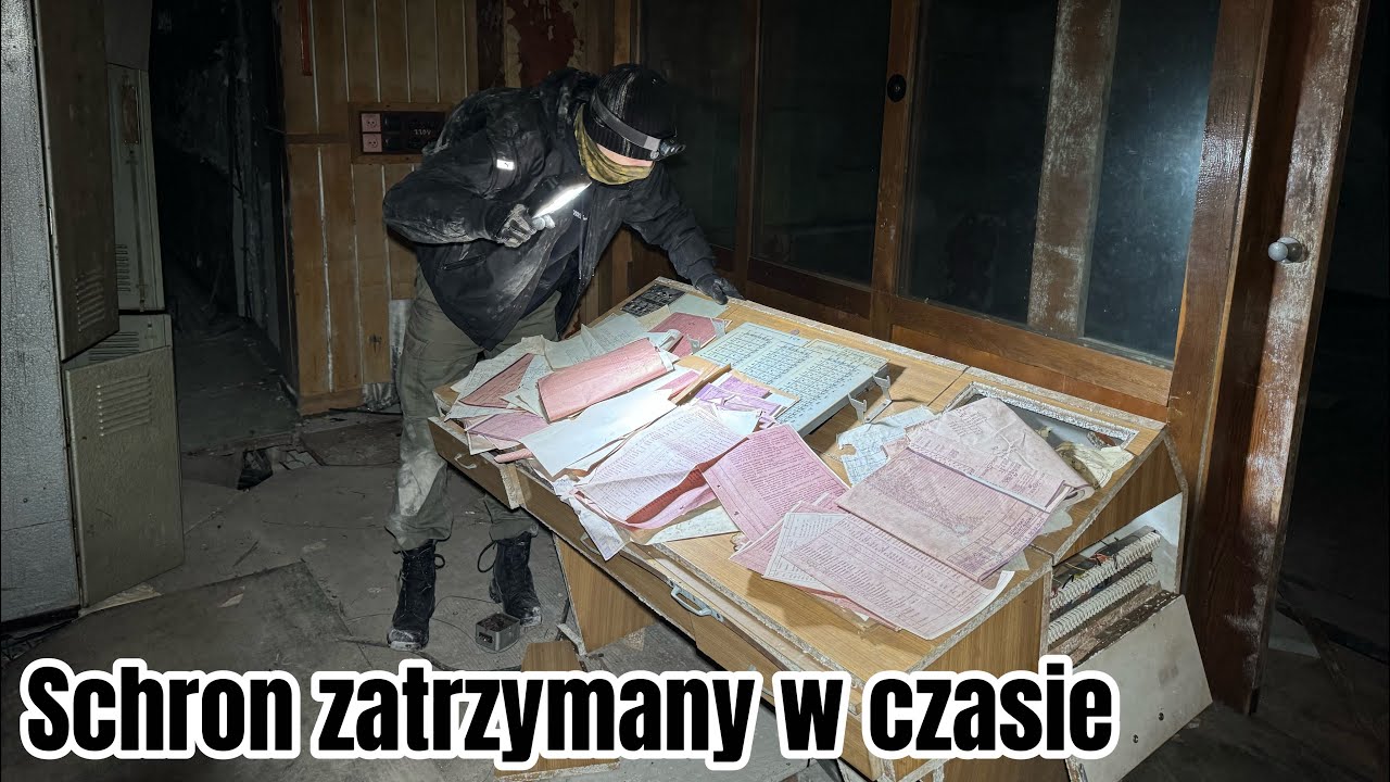 Opuszczony schron w idealnym stanie-Urbex
