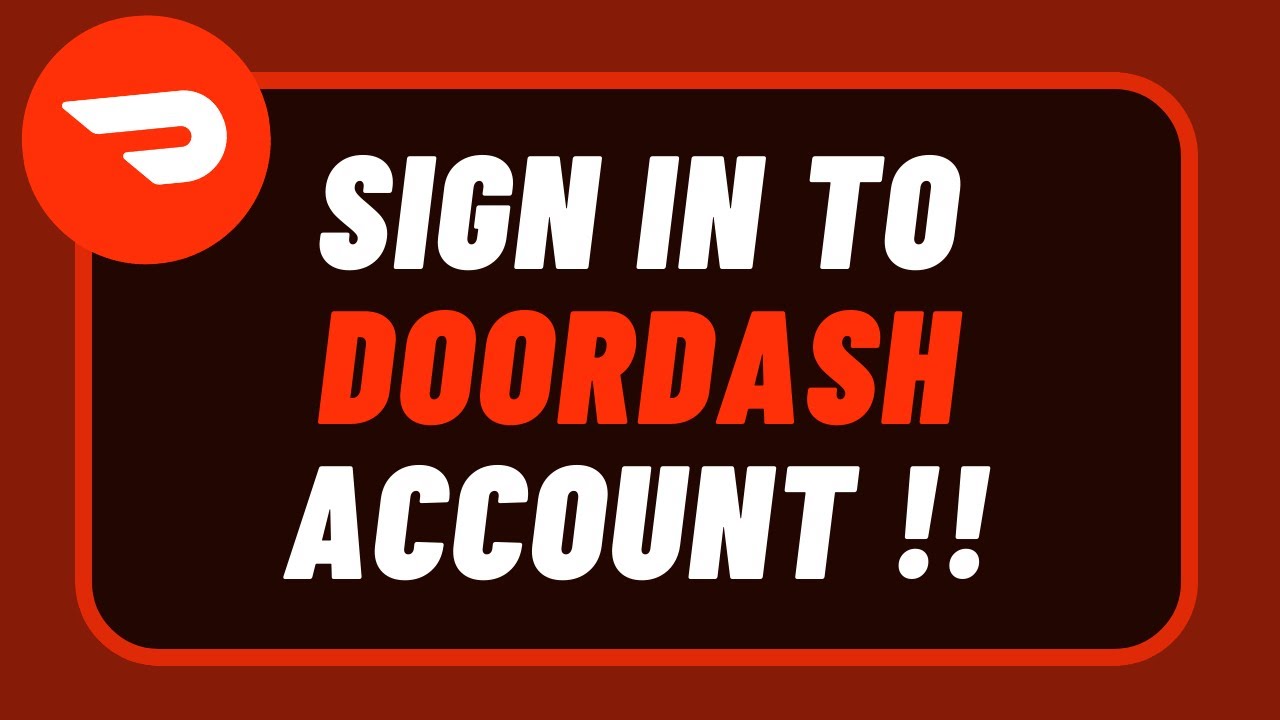 Doordash Login - How to Login Sign In Doordash Account !