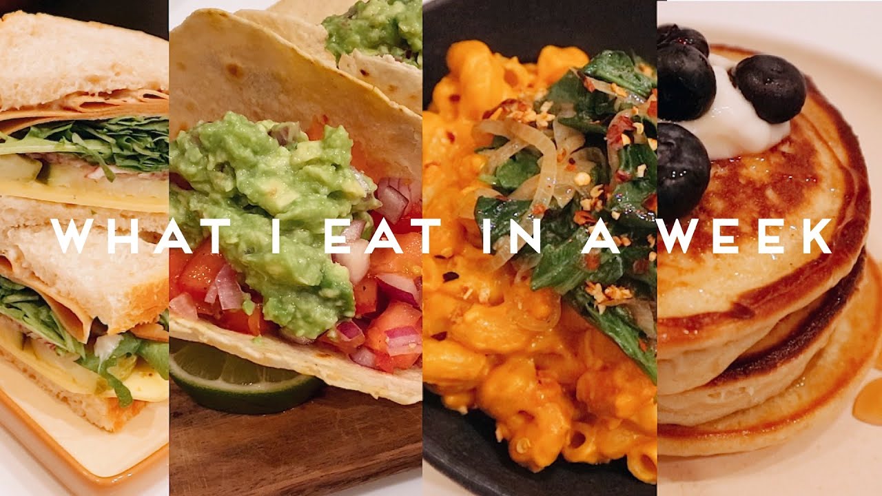 WHAT I EAT IN A WEEK | VEGAN COMFORT FOOD (Quaratine) #002